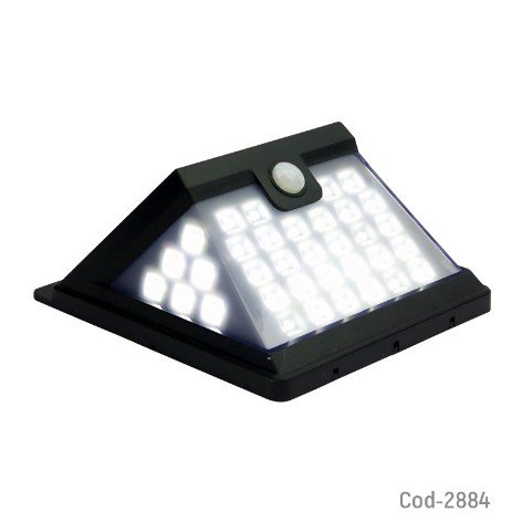 Aplique LED Solar 40 LED Con Sensor De Movimiento, Waterprof, En Caja.-por-mayor Electrónica por mayor