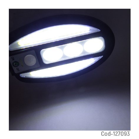 Aplique Solar LED COB, Modelo CL-96, Con Sensor Con Brazo Para Pared.-por-mayor Electrónica por mayor