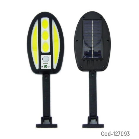 Aplique Solar LED COB, Modelo CL-96, Con Sensor Con Brazo Para Pared.-por-mayor Electrónica por mayor
