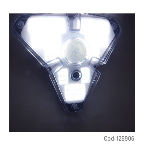 Aplique Solar LED Mini Mod GL-68, Triangular, Con Sensor. En Caja.-por-mayor Electrónica por mayor