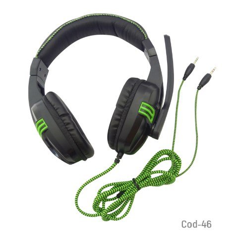 Audifono Multimedia PC, Para Gamer, XSHARK KX-101, Con 2 Plug 3.5Mm-por-mayor Electrónica por mayor