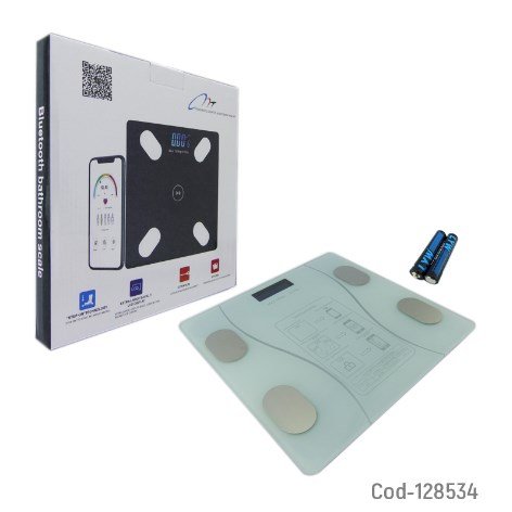 Balanza De Baño Digital, Bluetooth, Con Aplicación Para Smartphone.-por-mayor Hogar por mayor