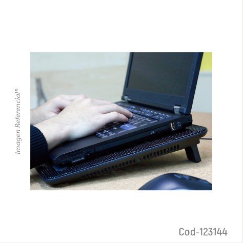 Base De Enfriamiento Para Notebook Con 2 USB, Modelo K-8038F-por-mayor Electrónica por mayor