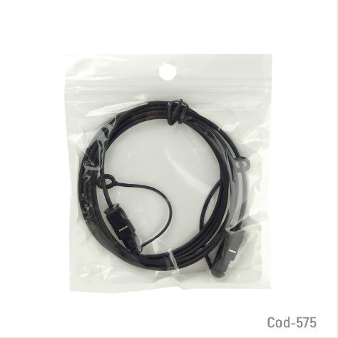 Cable Fibra Optica de audio 1.5 mts de largo, grosor 2 mm