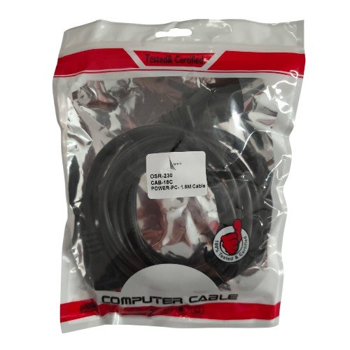 Cable Poder Para Computador 1,8 Metros. En Bolsa-por-mayor Electrónica por mayor