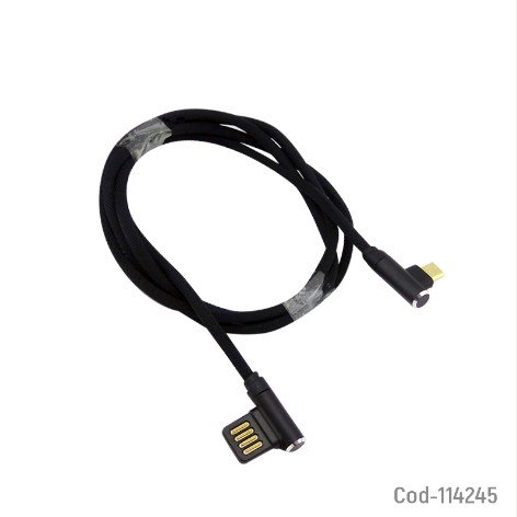 Cable USB Micro 5 PIN Curvo, 100Cm-por-mayor Electrónica por mayor