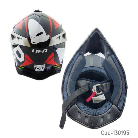 Casco Para Moto Cross, Pro-Biker, Modelo UFO PRO-188. Certificado, En Caja.-por-mayor Electronica por mayor