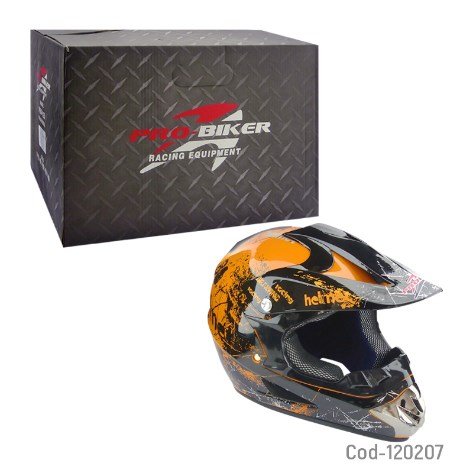 Casco Para Moto De Niños Pro-Biker, Modelo #4 Pro-125, Certificados. En Caja.-por-mayor Electrónica por mayor