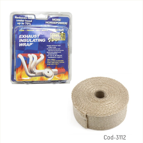 Cinta Aislante De Calor, Ideal Escape Auto O Moto, Cool It, 10 Metros-por-mayor Electrónica por mayor