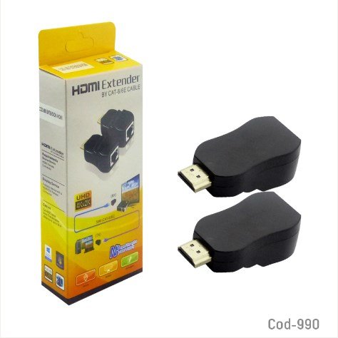 Conector HDMI Para Extensión Hasta 30Metros-por-mayor Electronica por mayor