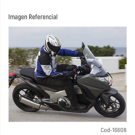 Cubre Viento Para Moto Pulsar NS200, Tonalidad Negra. En Bolsa.-por-mayor Electrónica por mayor