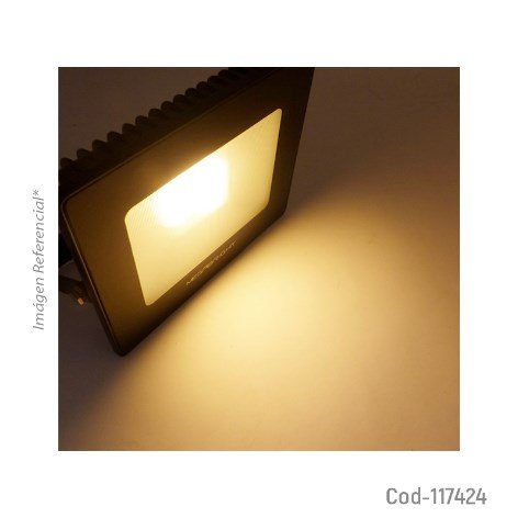 Foco Halogeno 30W, 3.000K, Luz Cálida, Megabright. Certificado. En Caja.-por-mayor Electrónica por mayor