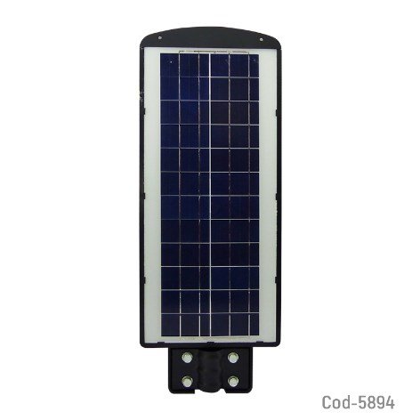 Foco Solar 168 LED, 120 Watt, Para Poste, 6 Placas, PVC, Sensor. En Caja.-por-mayor Electrónica por mayor
