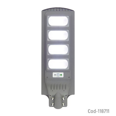 Foco Solar 192 LED, 160Watt Para Poste, De 4 Placas Con Sensor-por-mayor Electrónica por mayor