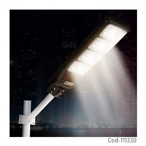 Foco Solar 280 LED, 240Watt, Para Poste, Con Sensor De Movimiento-por-mayor Electrónica por mayor