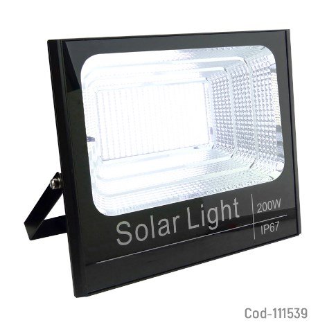 Foco Solar LED 200 Watt, Con Panel Solar, 397 LED, Control Remoto-por-mayor Electrónica por mayor