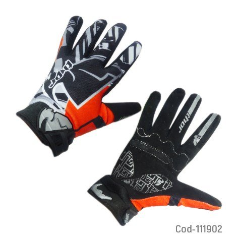 Guante Para Moto, Tela Mod.T-225. 4 Colores. Palma Acolchada.-por-mayor Electrónica por mayor