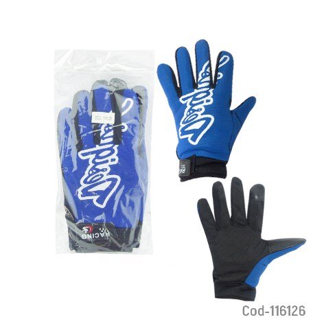 Guantes De Tela Para Moto, Desings Racing, 3 Colores-por-mayor Electrónica por mayor