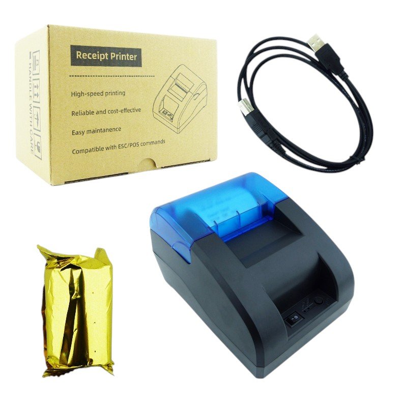 Impresora Termica Portable Bluetooth Y USB Con Rollo De Papel De 58 Mm Y APP-por-mayor Electrónica por mayor