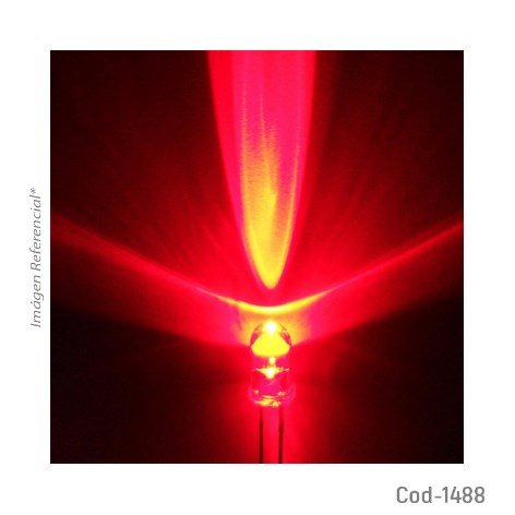 LED Diodo Rojo De 5 Milímetros-por-mayor Electronica por mayor