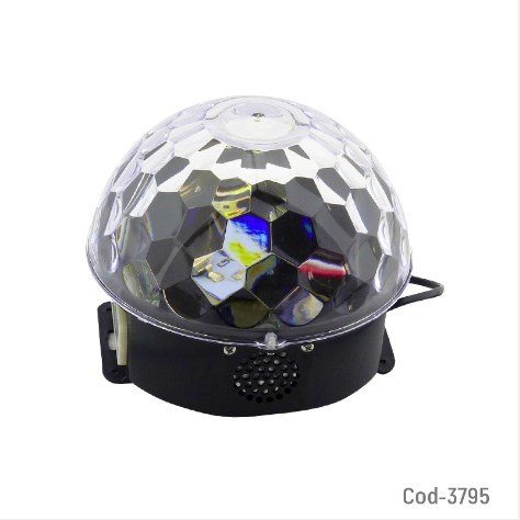 LED Magic Ball Bluetooth, USB, Con Control+Pendrive Y Parlantes-por-mayor Electrónica por mayor