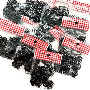 liga elastico para trenza negro-por-mayor Belleza por mayor