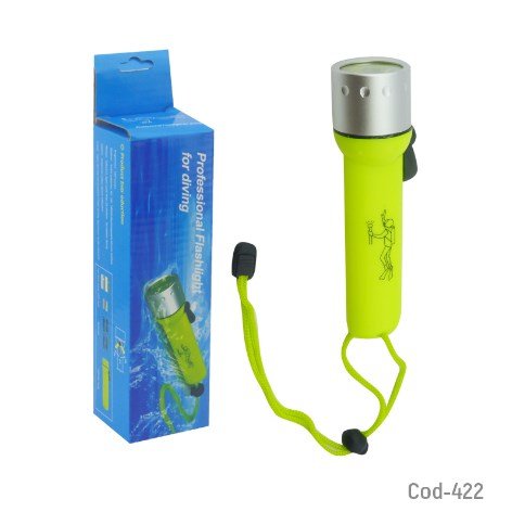 Linterna De Buceo 3W, 120 Lumens, 50 Metros, Sumergible-por-mayor Electrónica por mayor