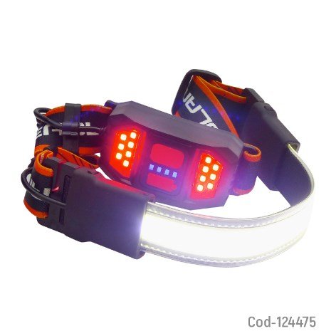 Linterna Duo Luz COB LED + 14 LED Minero Recargable, TM-G13-por-mayor Electrónica por mayor