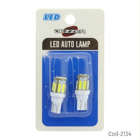 Luz Cola De Pescado Con 10 LED, Set X2, 12 Volt, Marca DEZZER-por-mayor Electrónica por mayor