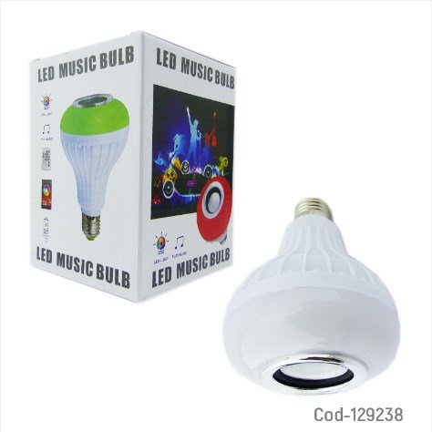 Luz Disco LED, Bluetooth, Con Parlante, Luz RGB, Control Remoto.-por-mayor Electronica por mayor