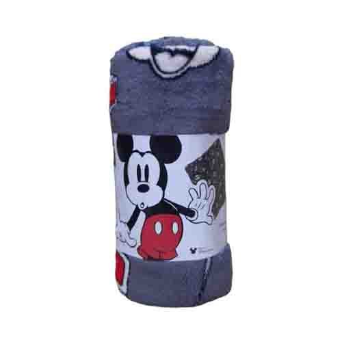 MANTA CORAL MICKEY MOVIE GRAY-por-mayor Hogar por mayor