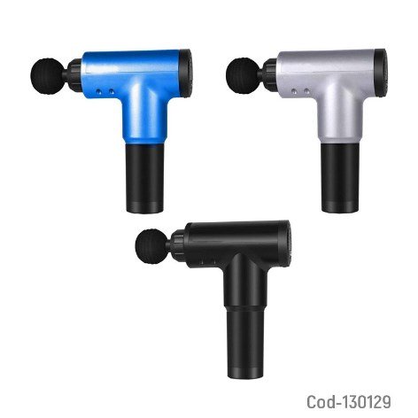 Masajeador Pistola Grande, Recargable. Colores, En Caja.-por-mayor Hogar por mayor