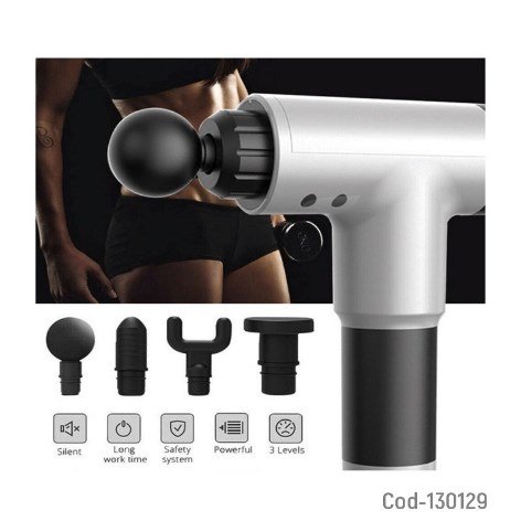 Masajeador Pistola Grande, Recargable. Colores, En Caja.-por-mayor Hogar por mayor