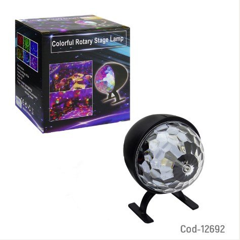 Mini Luz Disco RGB Magic Rítmico. En Caja-por-mayor Electrónica por mayor