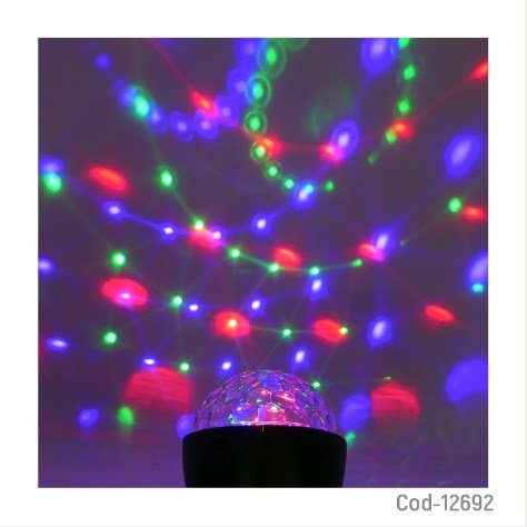 Mini Luz Disco RGB Magic Rítmico. En Caja-por-mayor Electrónica por mayor