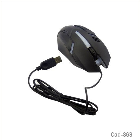 Mouse Gamer Q52 Con Luz Y Cable USB Largo. En Caja-por-mayor Electronica por mayor
