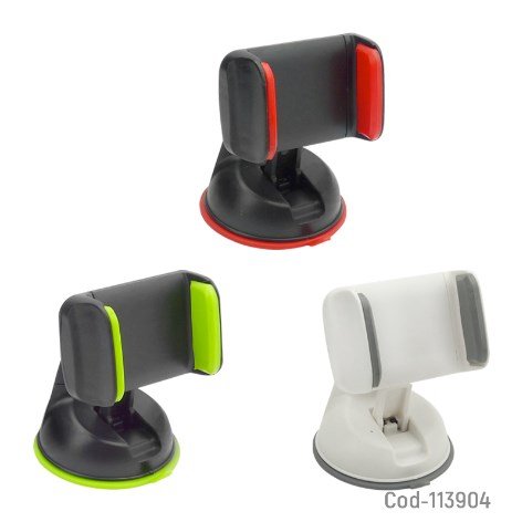 Porta Smartphone Con Ventosa Extra Fijacion, 3 Colores.-por-mayor Electronica por mayor