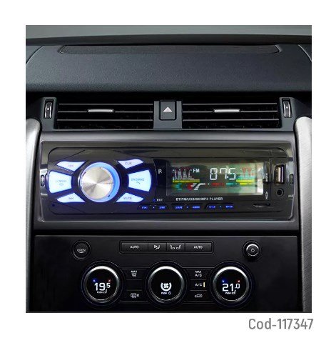 Radio Para Auto Con Bluetooth, FM, SD, AUX, LCD Y Control Remoto-por-mayor Electronica por mayor