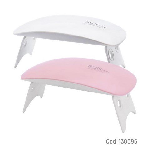 Secadora UV Manicure, Mini Sun 6 LED, USB, Plegable, Colores En Caja.-por-mayor Electrónica por mayor