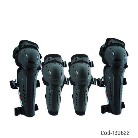 Set De Rodilleras Y Coderas PRO-BIKER Exclusivo Para Moto. Set X4 Piezas.-por-mayor Electronica por mayor