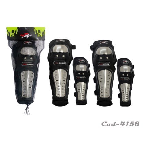 Set Rodillera Y Codera Metal Pro-Biker-por-mayor Electrónica por mayor