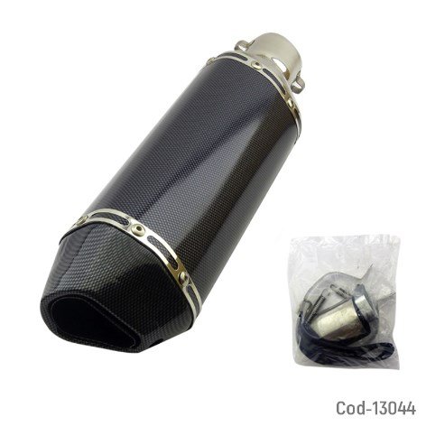 Tronador Para Moto, Sc Project Carbon, 38Cm. EN Caja.-por-mayor Electrónica por mayor