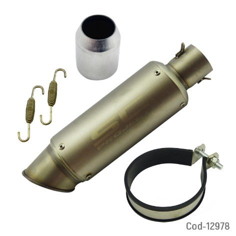 Tronador Tubo De Escape Sc Project De 32Cm, Salida En Punta Para Moto-por-mayor Electrónica por mayor