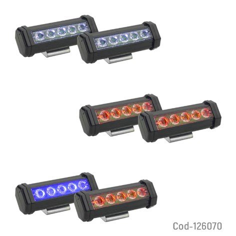 X2 Neblineros De 5 LED Estrobo Para Moto-por-mayor Electrónica por mayor