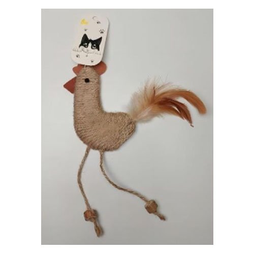 GALLO DE CUERDA CAÑAMO por mayor - Mascotas por mayor