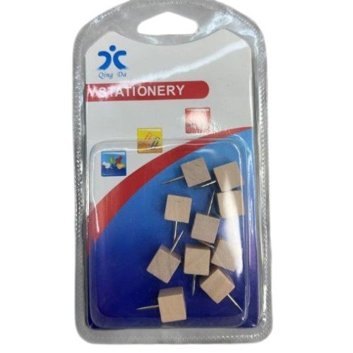 Chinchetas de Madera Cubo  por mayor Útiles Escolares por mayor