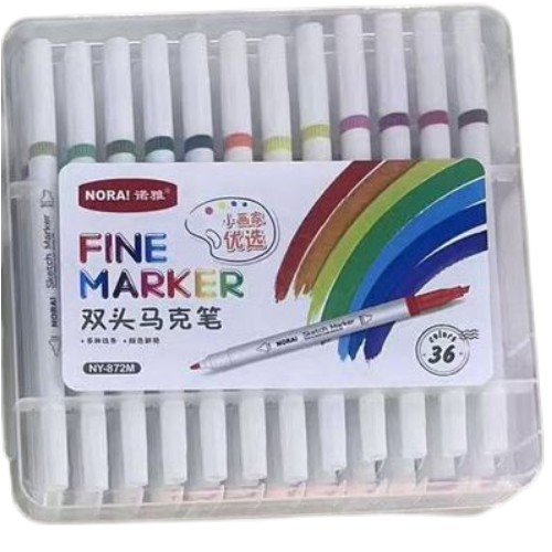  Gemini dijo Estuche de Marcadores de Punta Fina x 36 Colores por mayor - Útiles Escolares por mayor