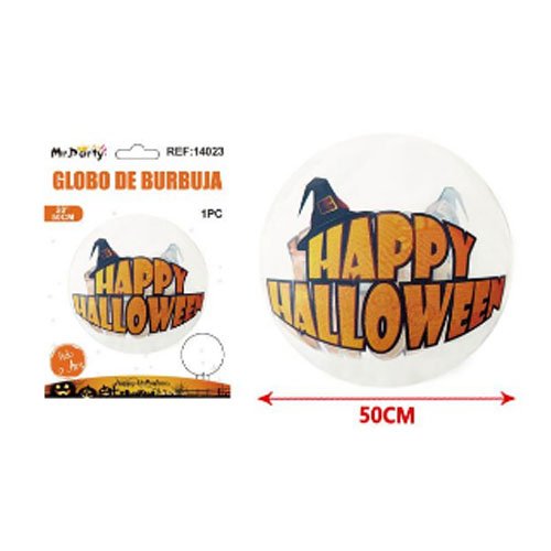 GLOBO BURBUJA HALLOWEEN por mayor Halloween por mayor