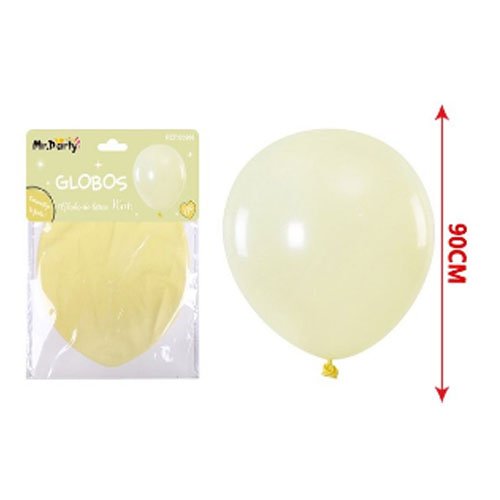 GLOBO LATEX AMARILLO por mayor Cotillon por mayor