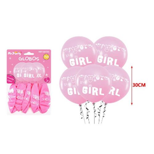 SET GLOBO LATEX BABY SHOWER por mayor Cotillon por mayor